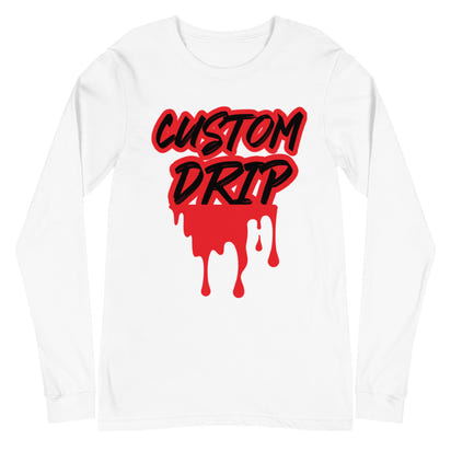 Custom Drip's Unisex Long Sleeve Tee - CustomDripStore