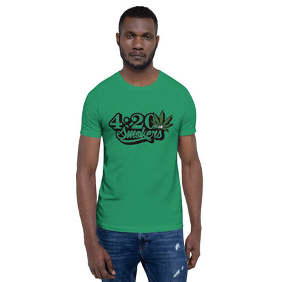 Custom Drips 4.20 Smokers Short-sleeve unisex t-shirt - CustomDripStore